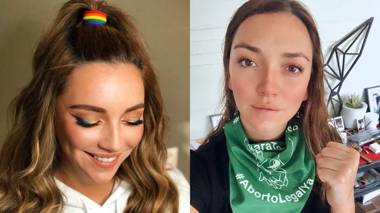 Regina Blandón muestra su apoyo al lenguaje inclusivo