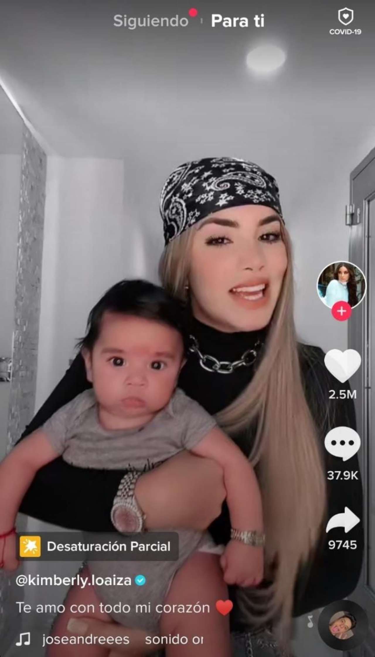 Marca tiktok Kimberly Loaiza