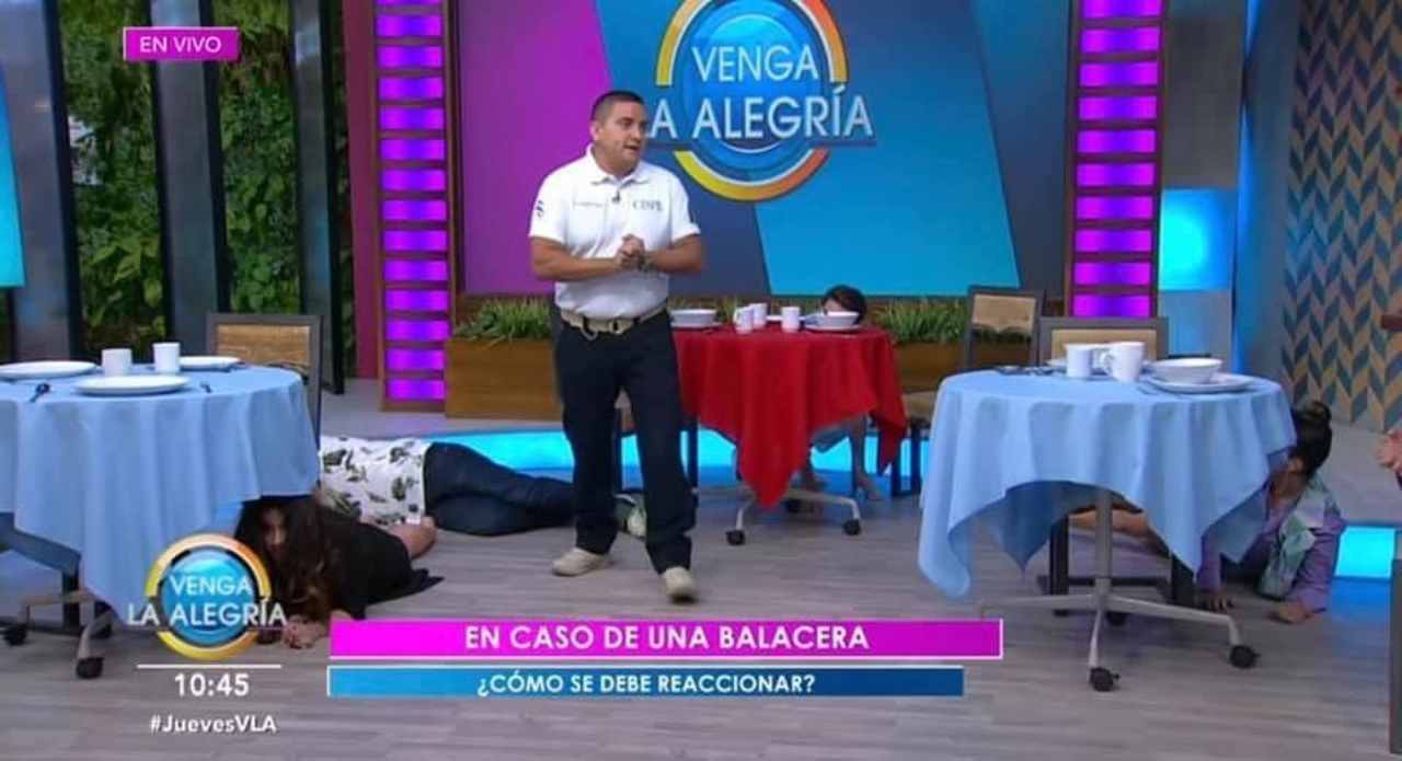 Venga La Alegría nota balacera