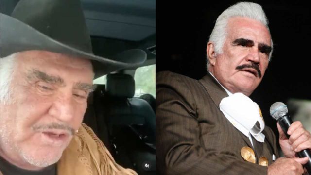 Vicente Fernández está siendo alimentado por una sonda, informan sus médicos