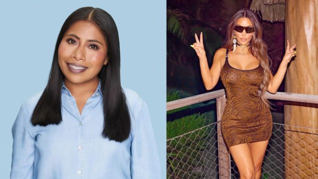 Yalitza Aparicio posa mini vestido Kim Kardashian