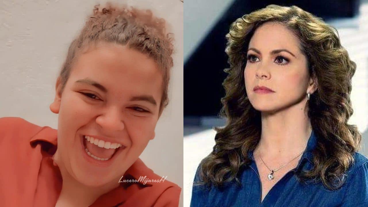 Lucero Mijares se burla de mama