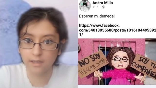 PiÃ±aterÃ­a RamÃ­rez mintiÃ³; Andra rompe el silencio sobre su "demande"