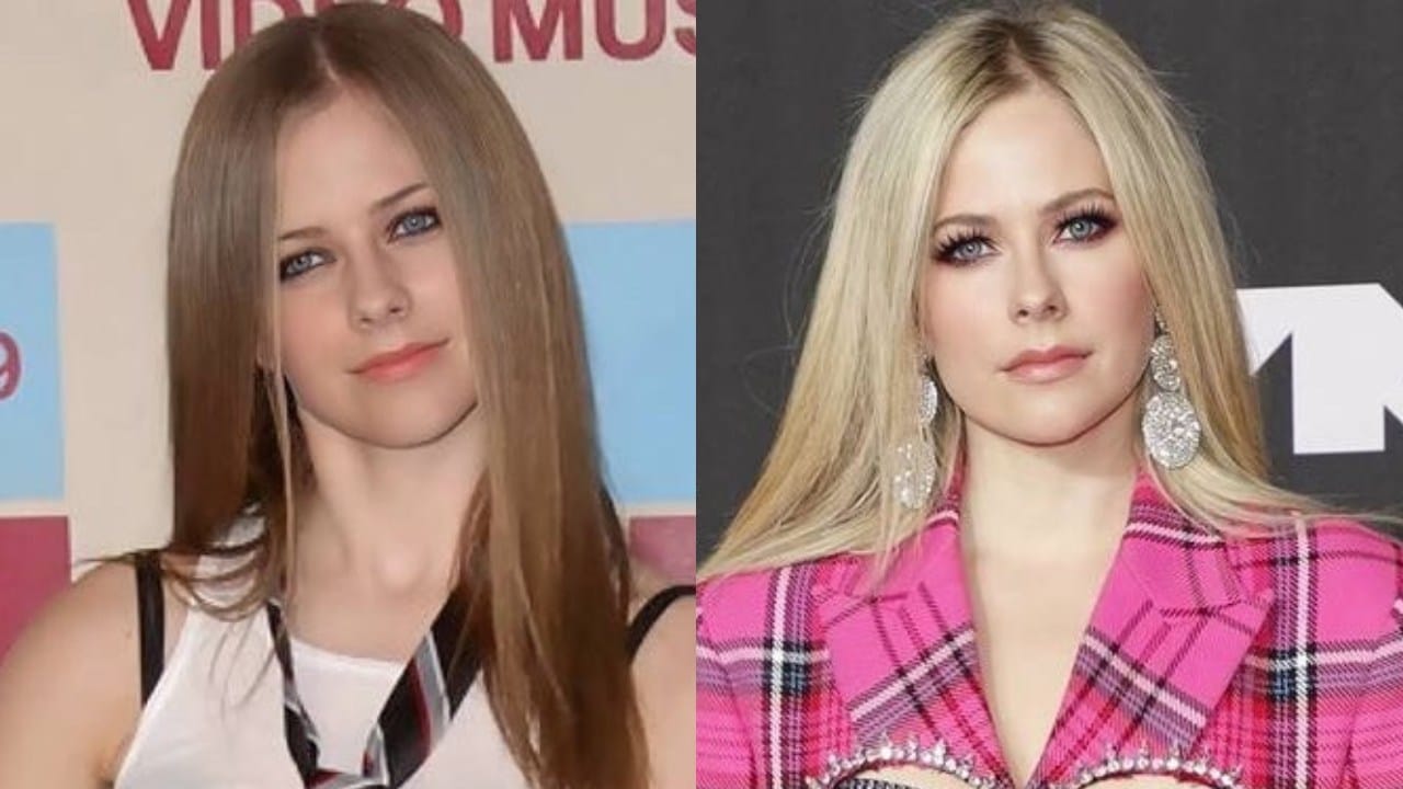 Avil Lavigne aparece VMAS 2021 joven