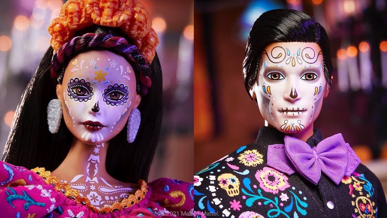 Barbie dia de muertos ken catrin