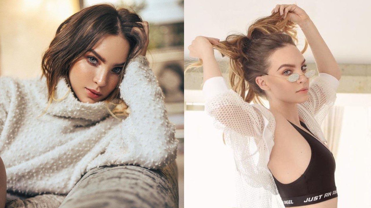 Belinda se quito costillas cintura pequena