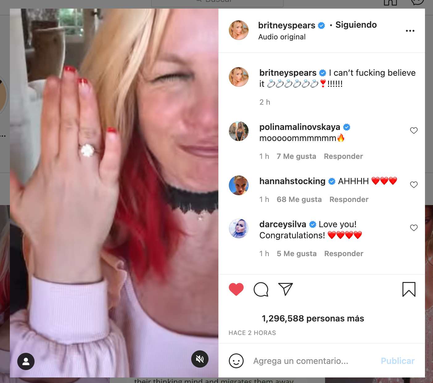 Britney Spears se compromete