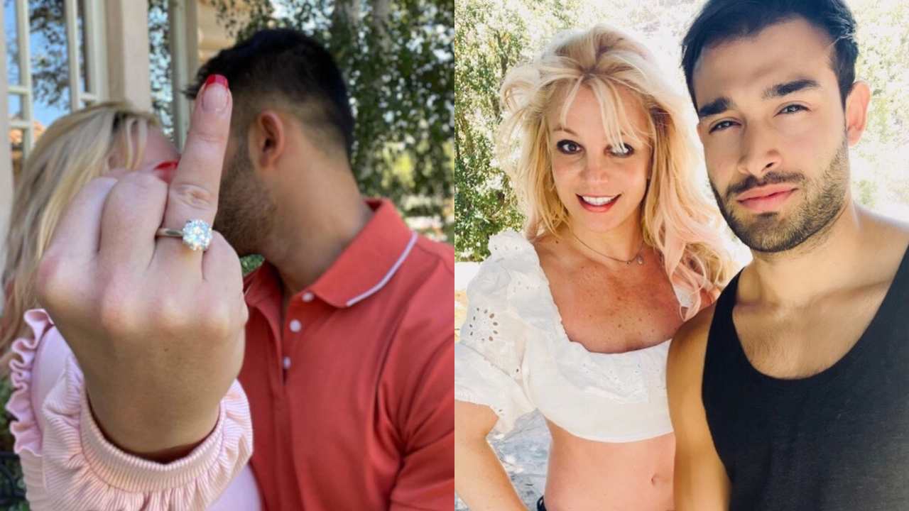 Britney Spears recibe anillo de compromiso de su novio, Sam Asghari