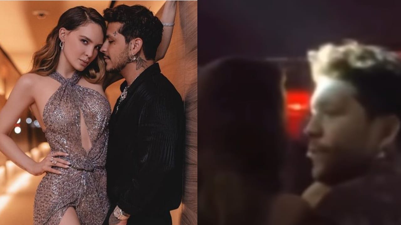 Nodal Belinda peleando desprecia beso esposa