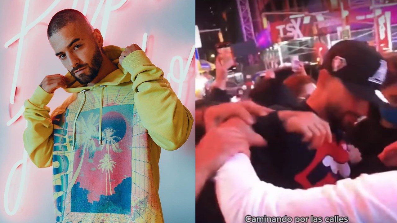 Maluma golpea fan Nueva York criticas
