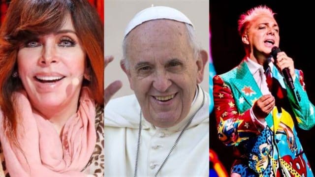 Veronica Castro Papa Francisco intercambian regalos