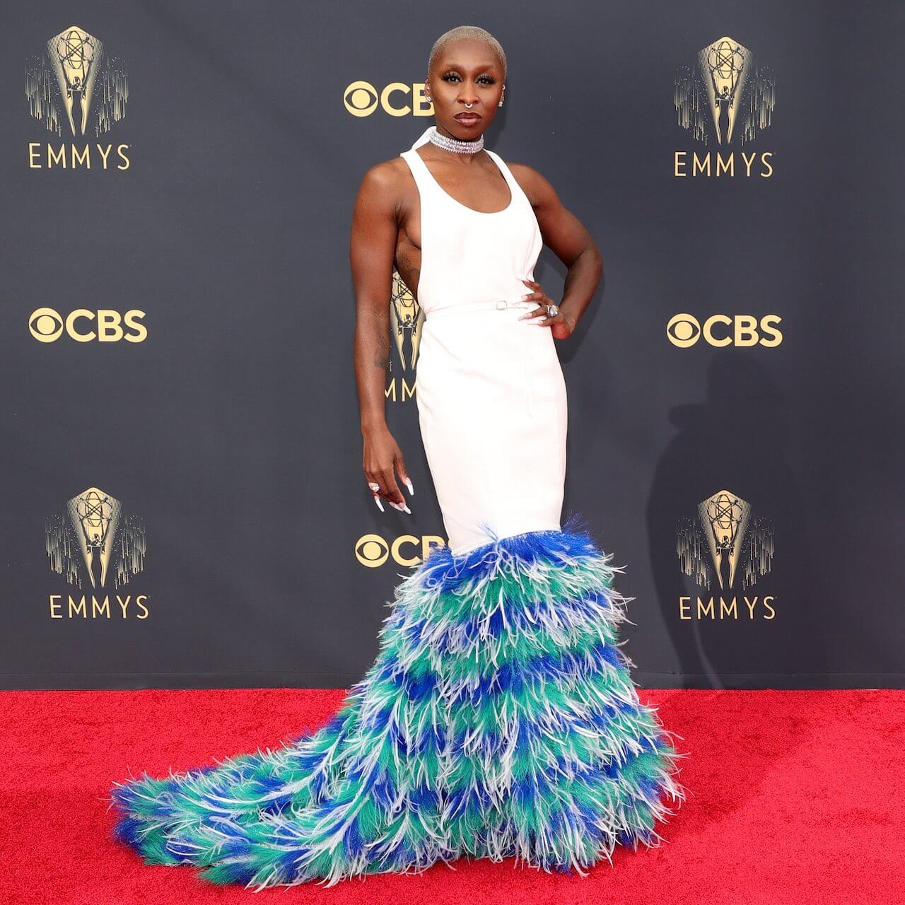 Cynthia Erivo en los premios Emmy 2021