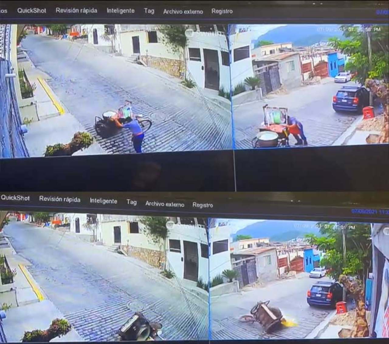 Elotero internet cayó mercancía