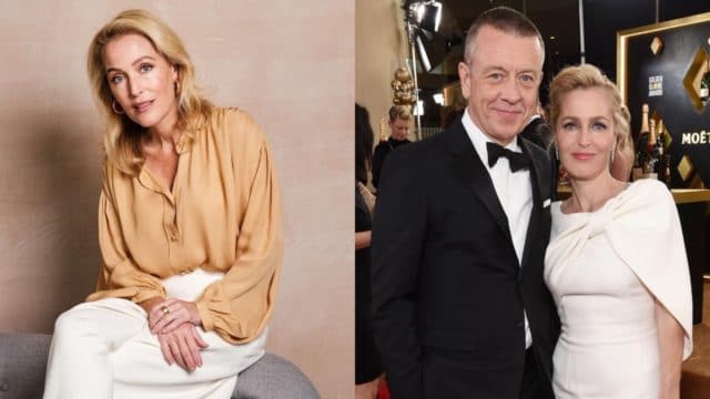 Gillian Anderson Peter Morgan Emmy 2021