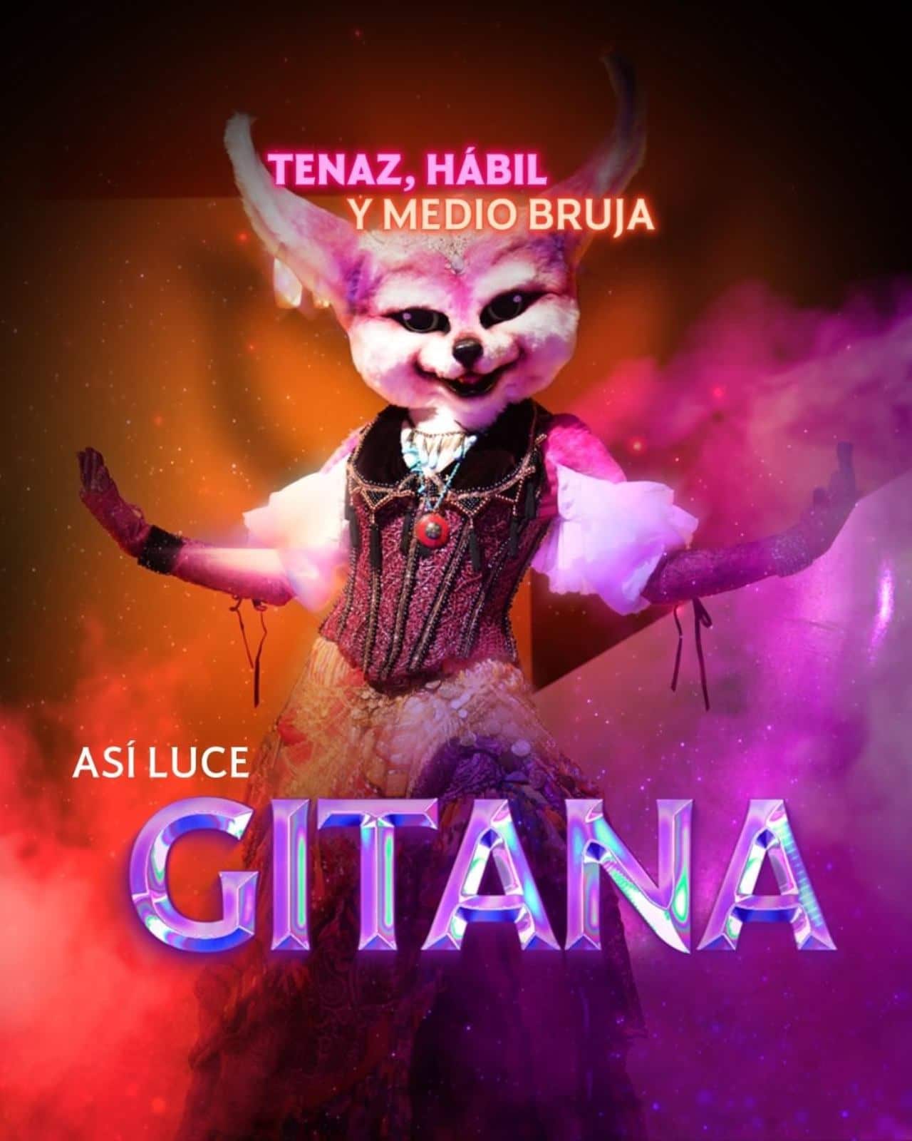 Gitana en Quien es la mascara