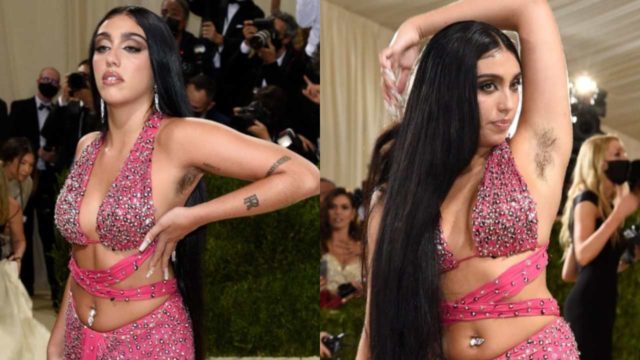Hija de Madonna luce vello axilas MET Gala