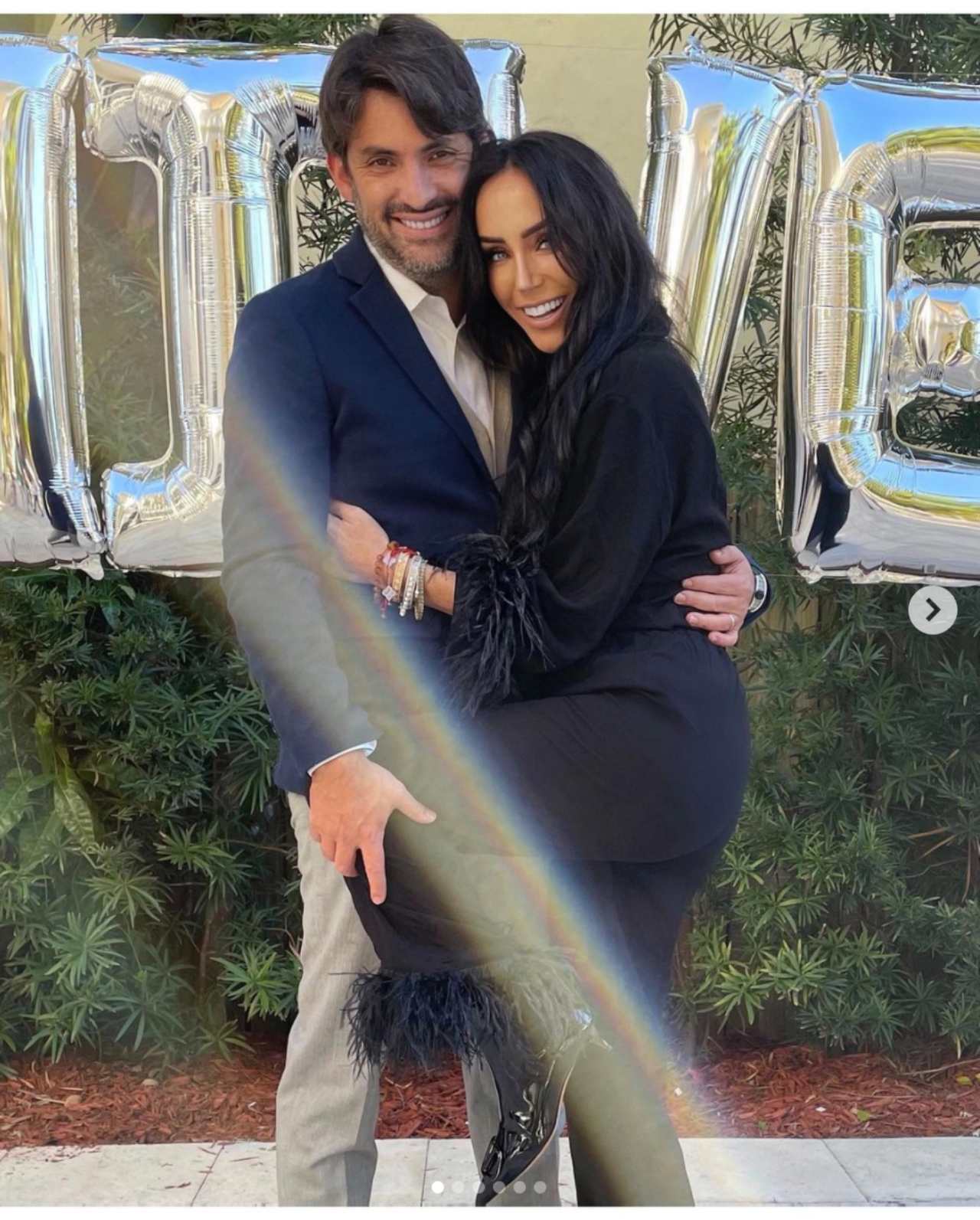Inés Gómez Mont y su esposo