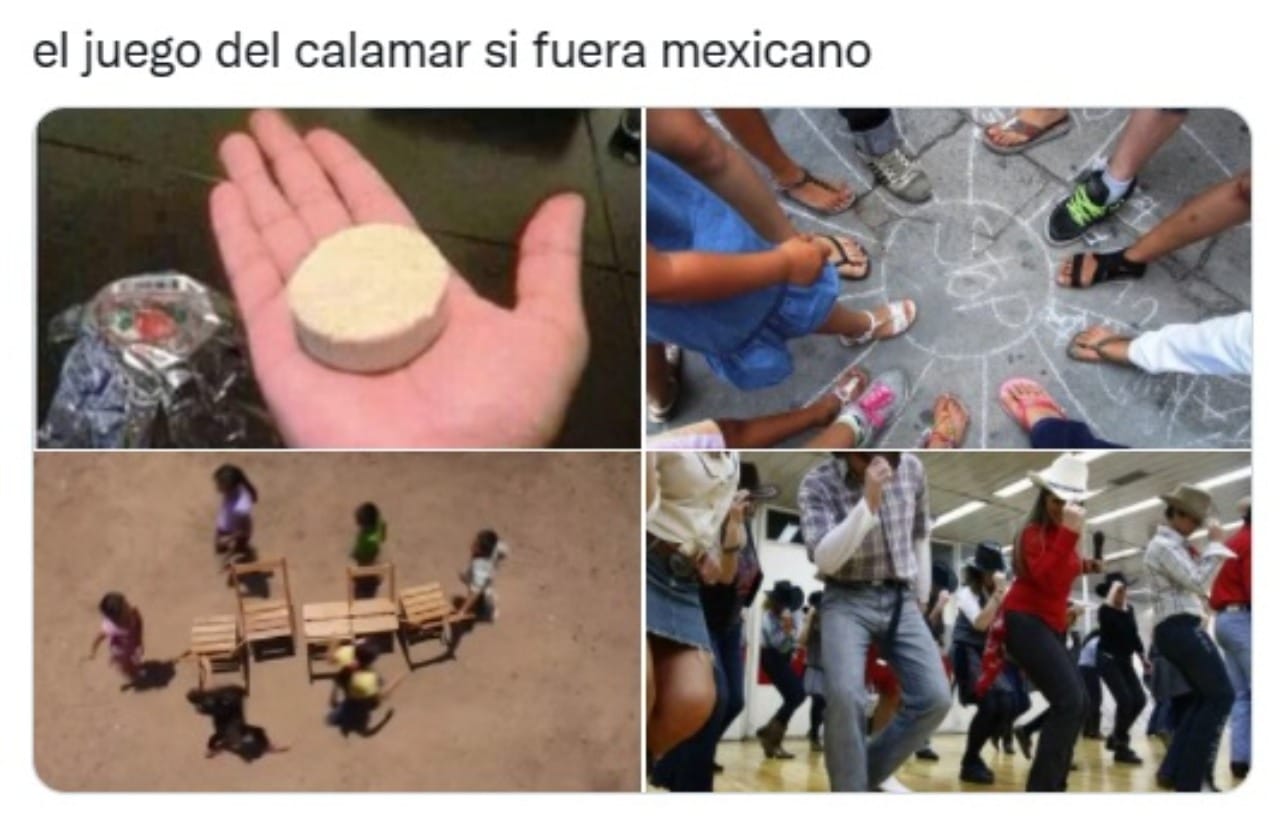 meme mexicano el juego del calamar