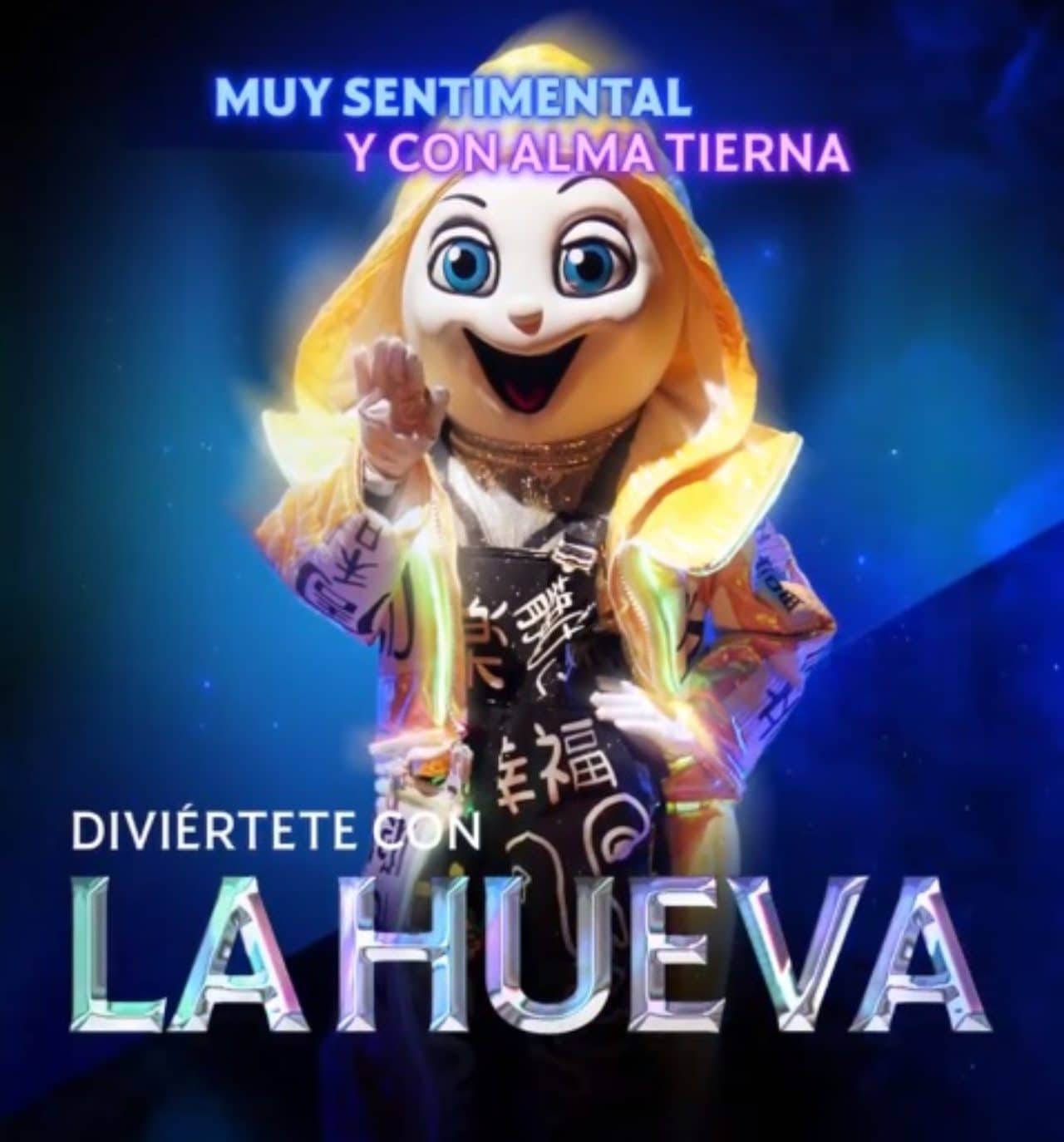 Hueva en Quien es la mascara