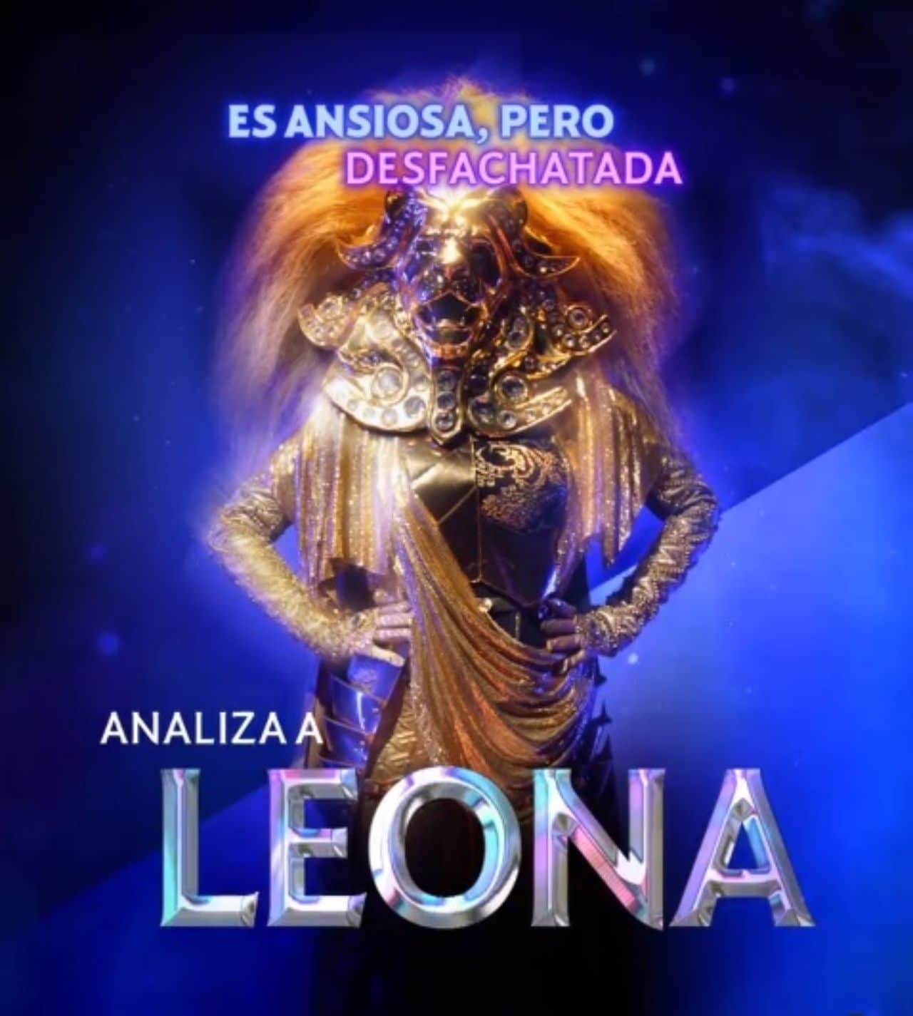Leona en Quien es la mascara