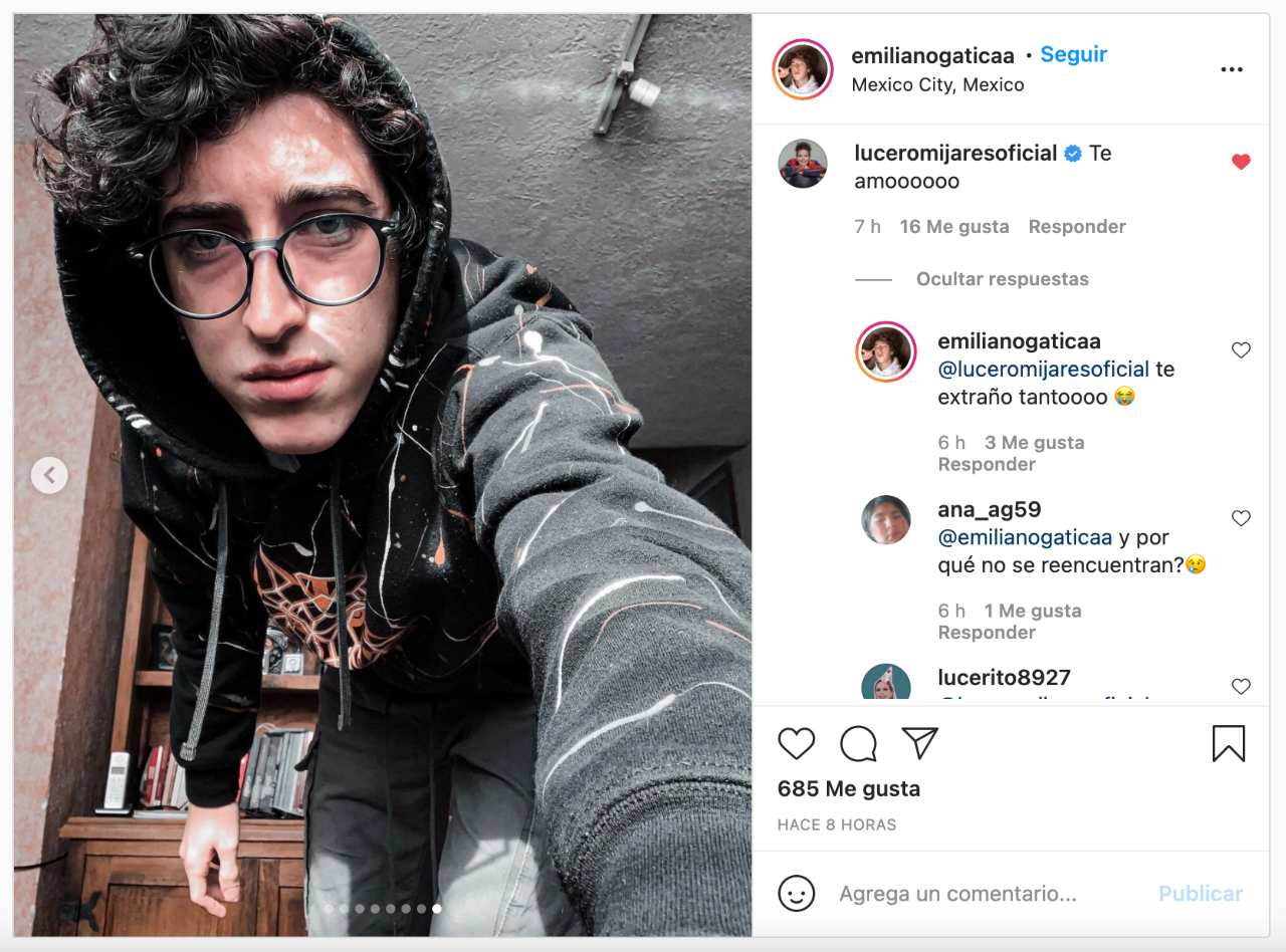 Lucero Mijares declara su amor a misterioso joven