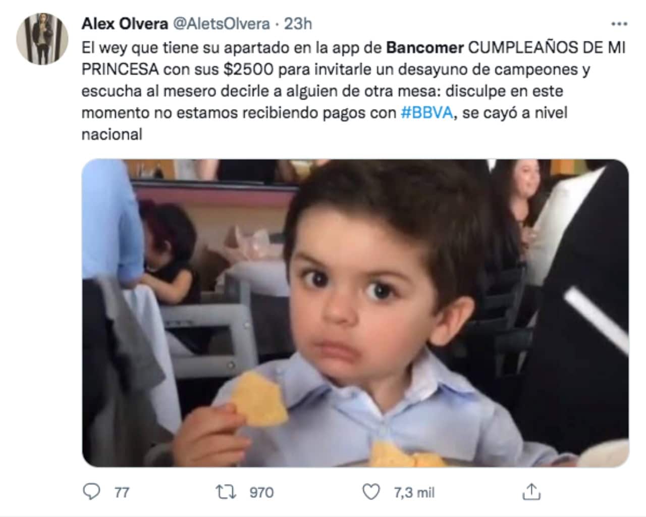 chavo invita desayunar novia meme bbva