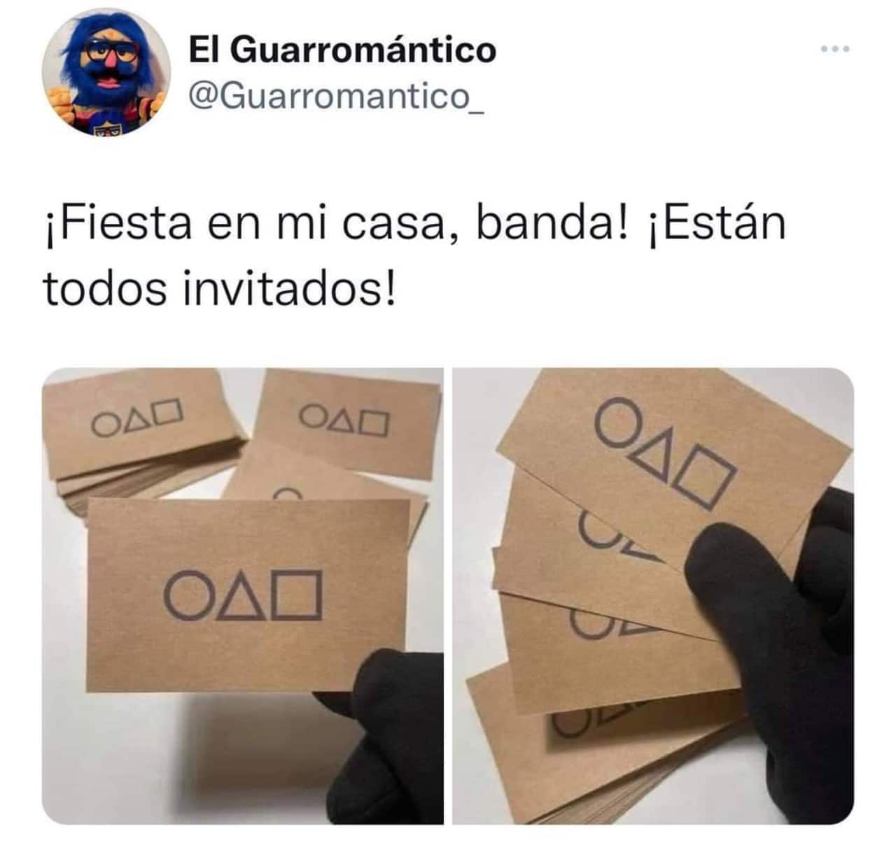 meme circulo triangulo cuadrado juego calamar