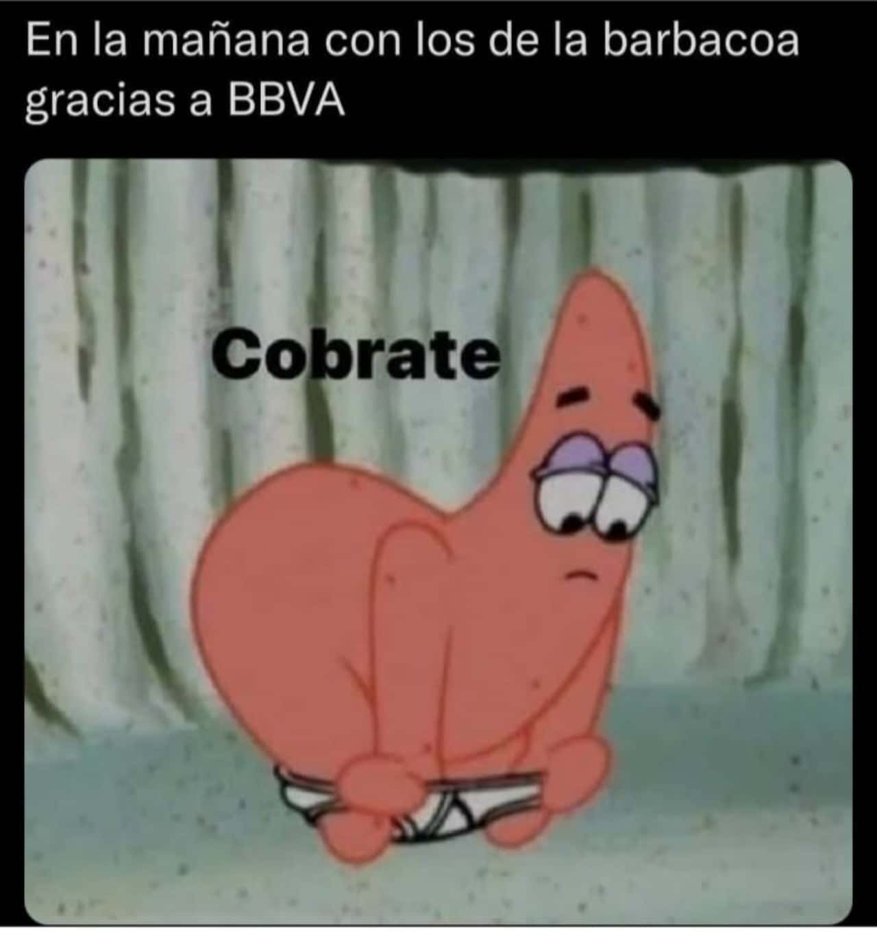 meme patricio cobrate caida bbva fallas