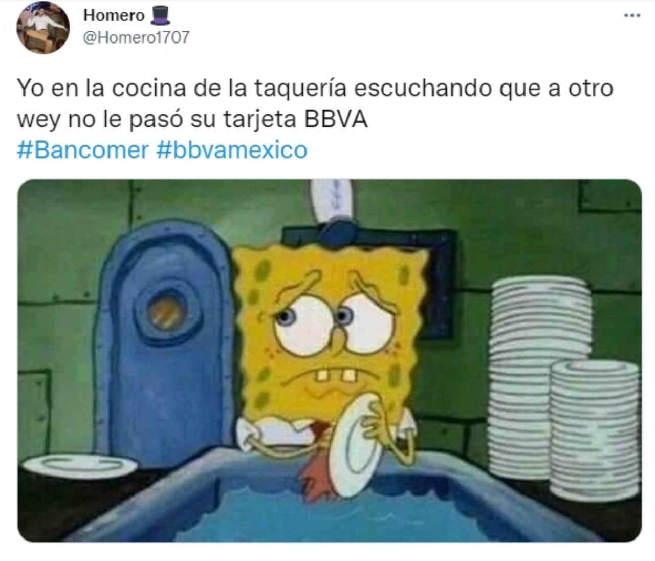 Memes bbva no paso la tarjeta