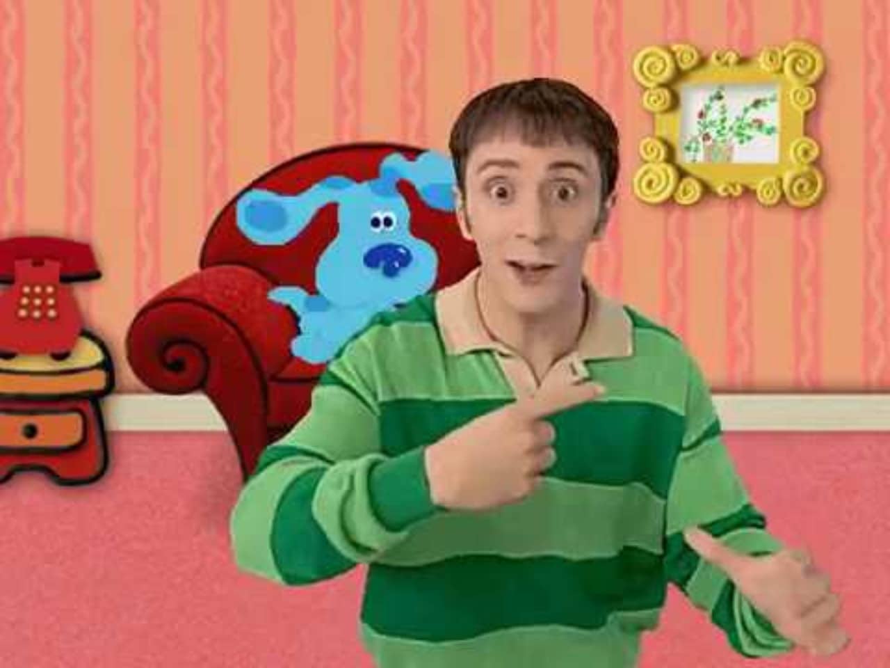 Steve Pistas de Blue 25 anos