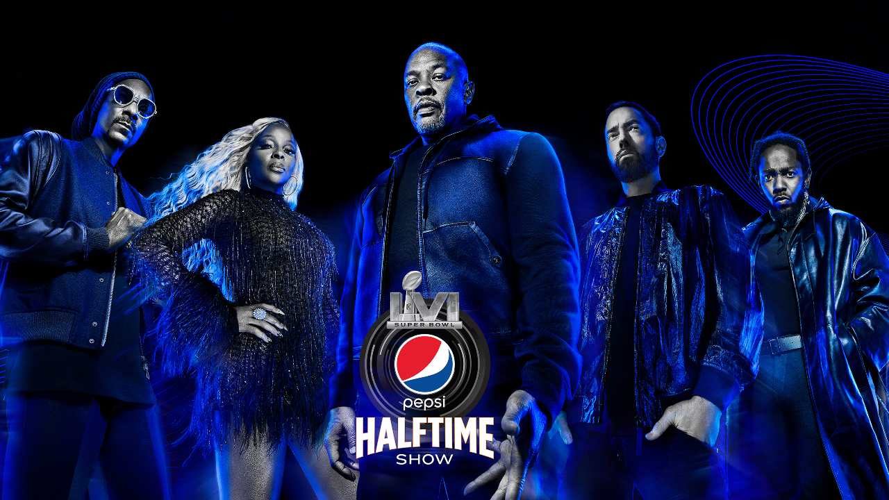 Dr. Dre, Eminem, Snoop Dogg, Mary J. Blige y Kendrick Lamar darán show de medio tiempo en Super Bowl LVI