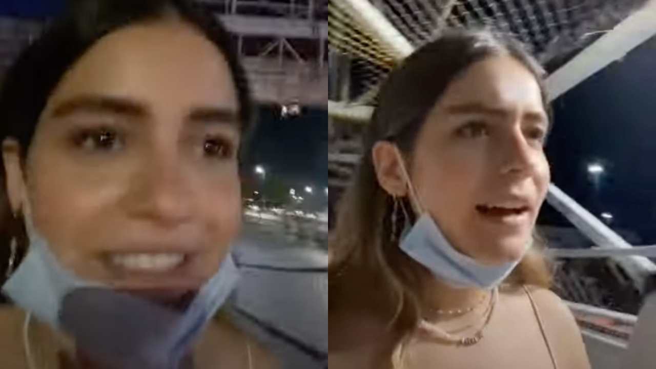 Tiktoker cruza por primera vez un puente peatonal