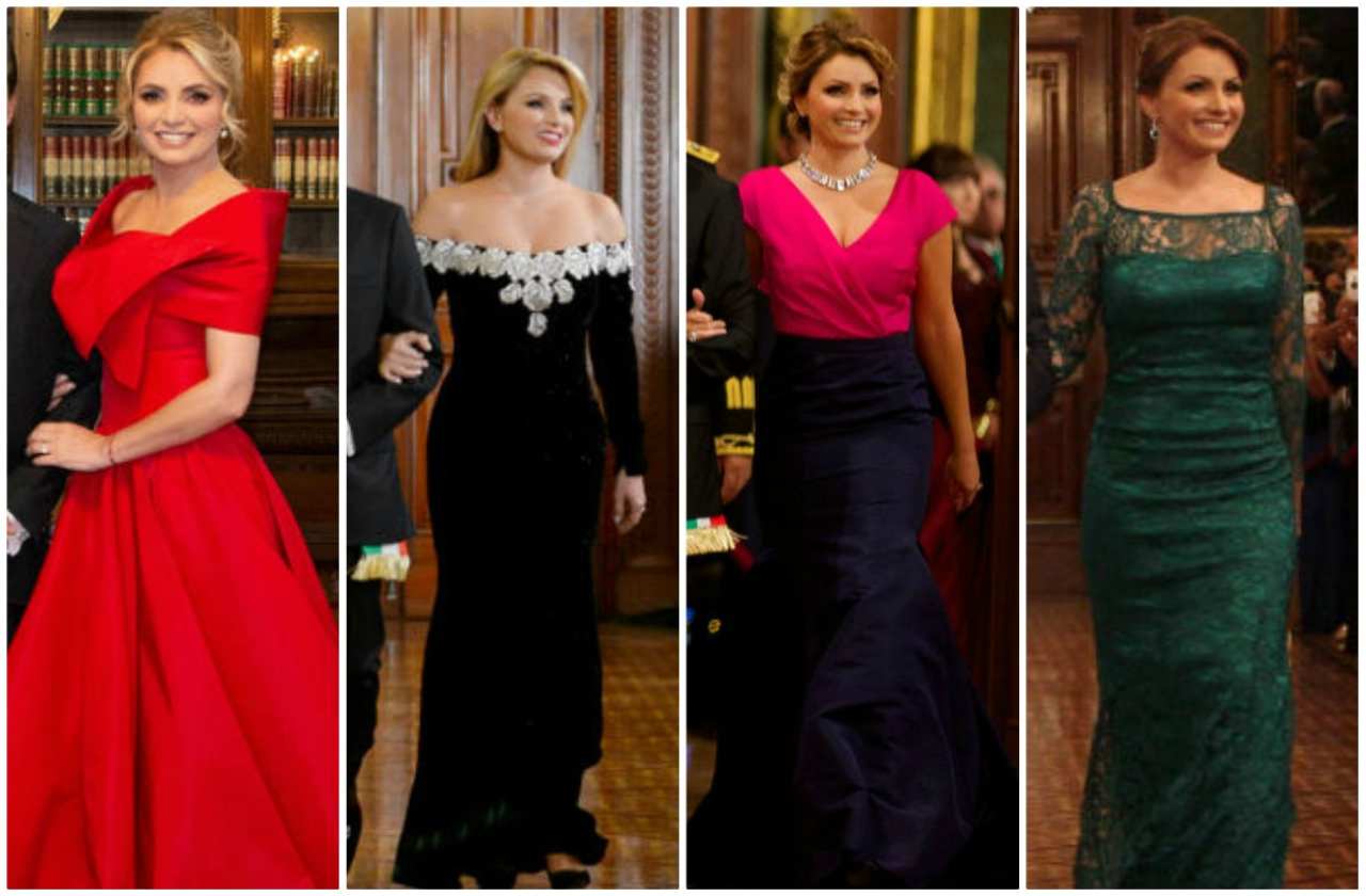 vestidos Angélica Rivera