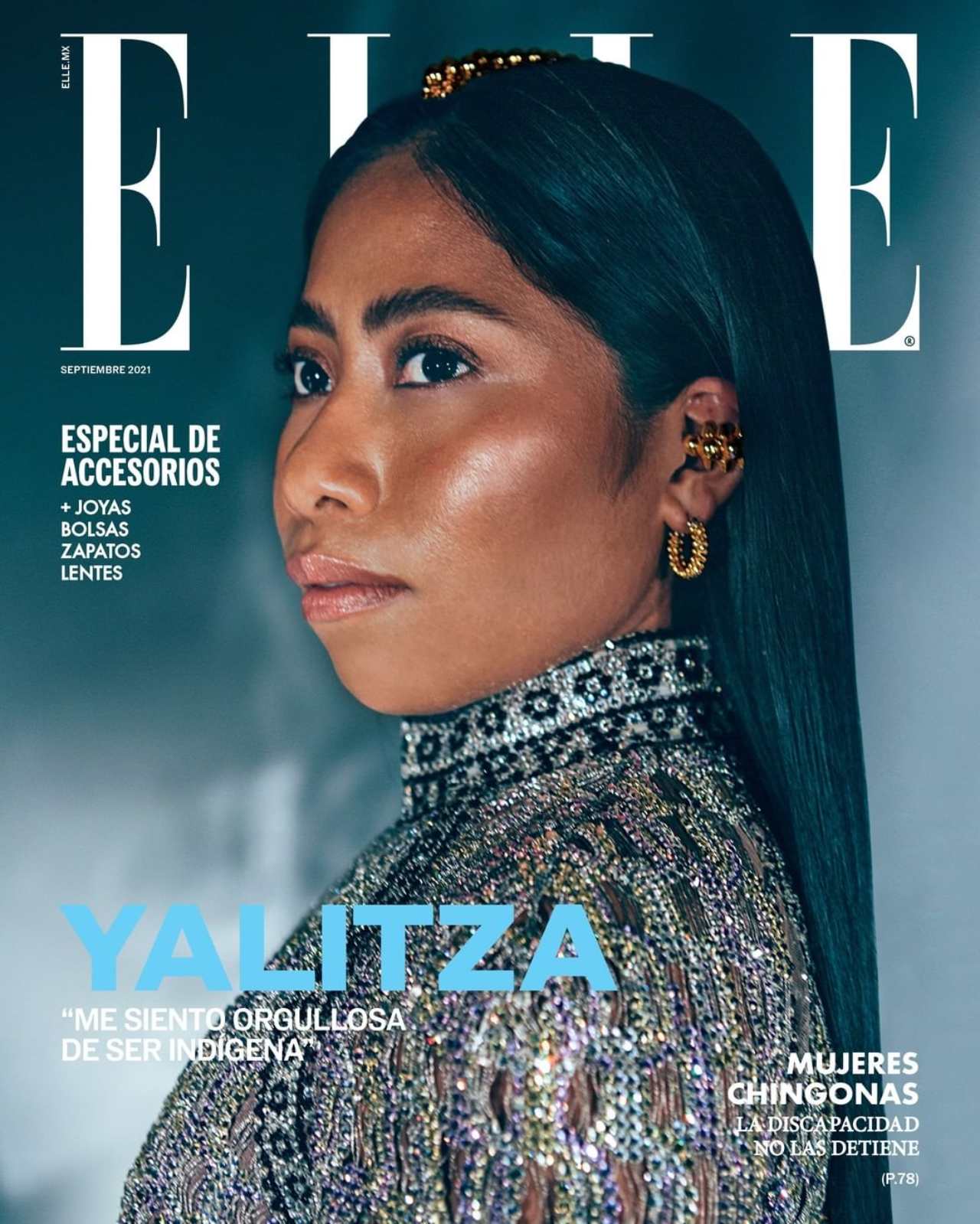 Yalitza Aparicio portada de Elle Mexico