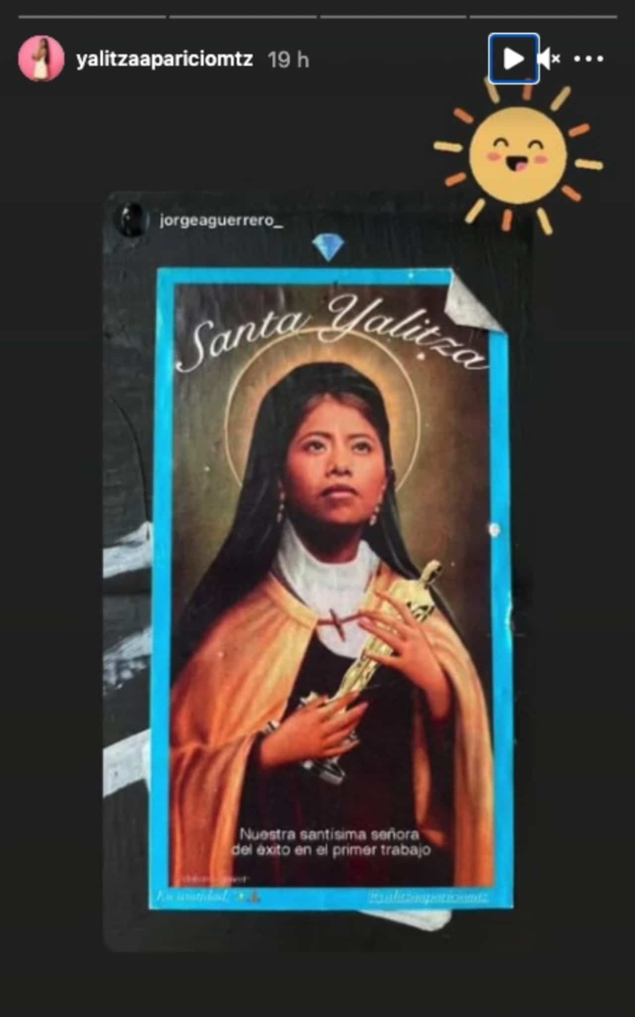 Yalitza Aparicio santa suerte