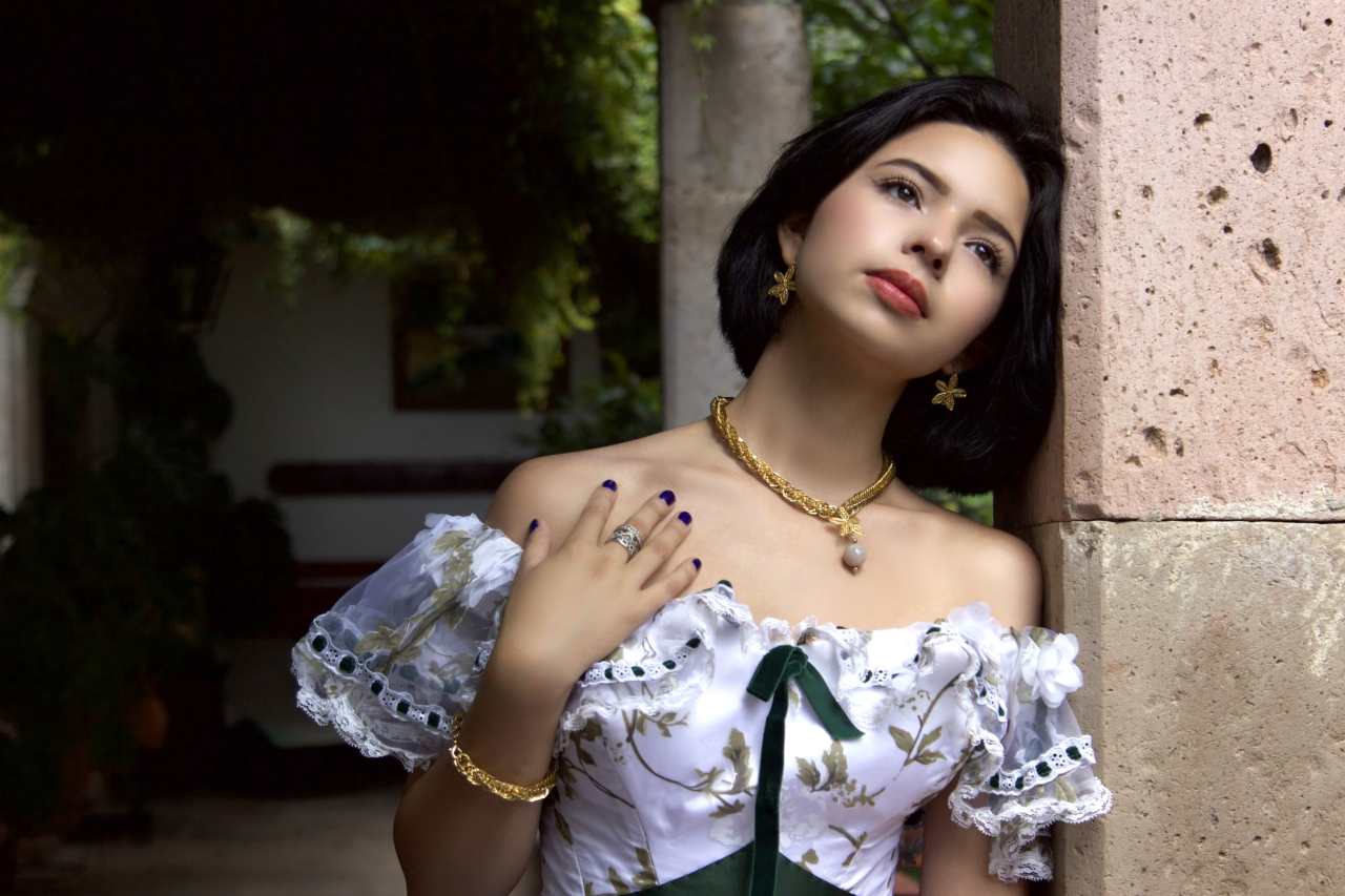 Ángela Aguilar a capela