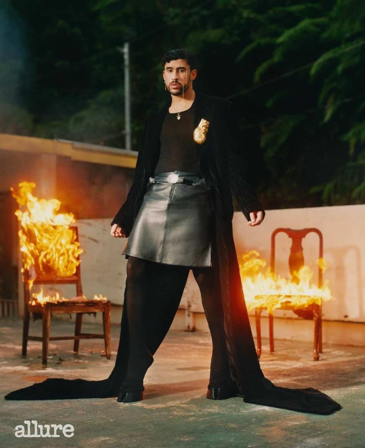 bad bunny pezuña outfit
