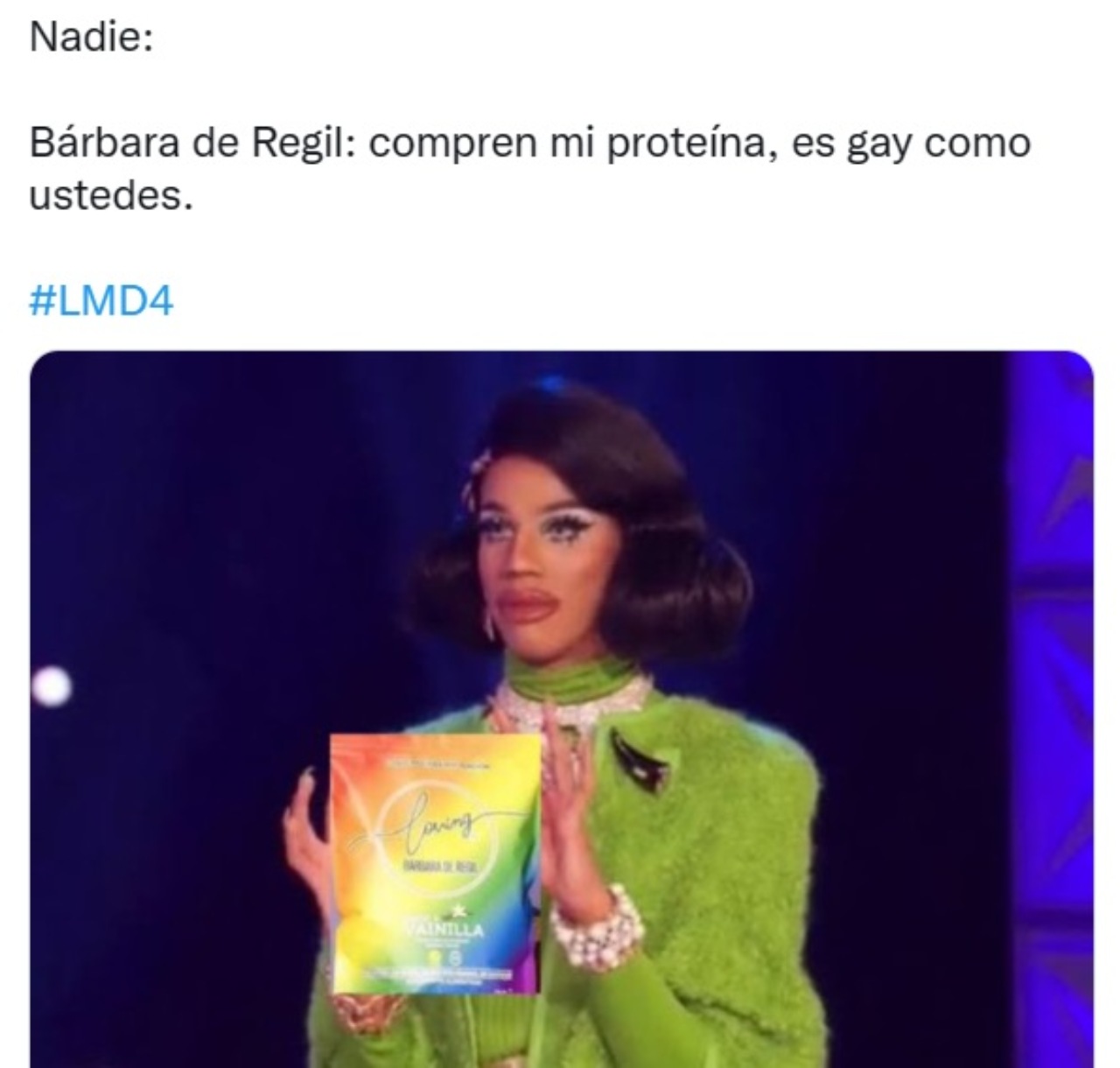 Barbara de regil proteina mas draga