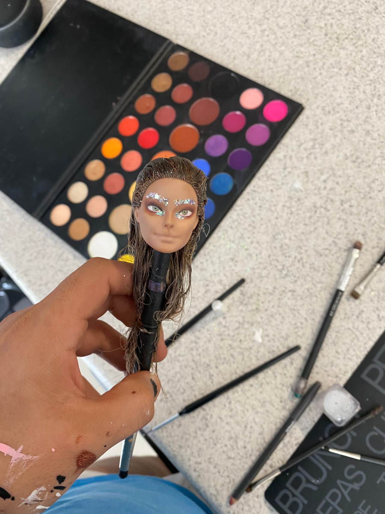 Barbie transformacion en Belinda usuario Twitter
