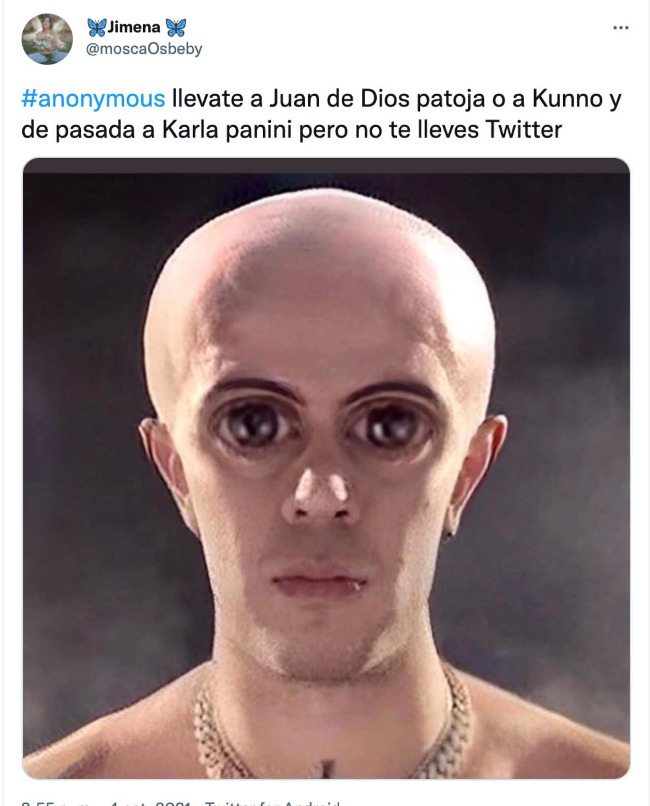 Culpan a Karla Panini por caída de Facebook, Twitter e Instagram
