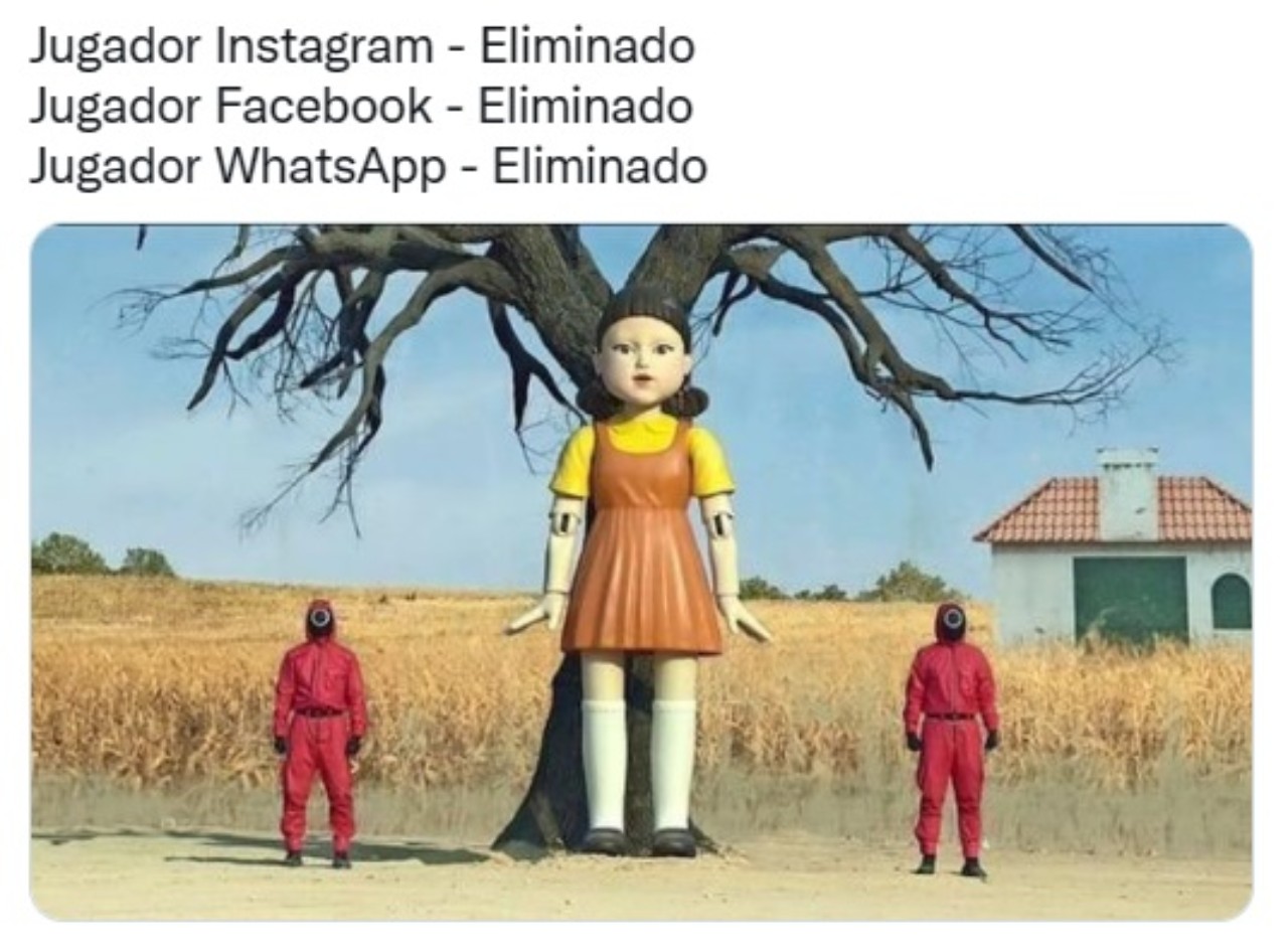 meme redes sociales caida juego calamar
