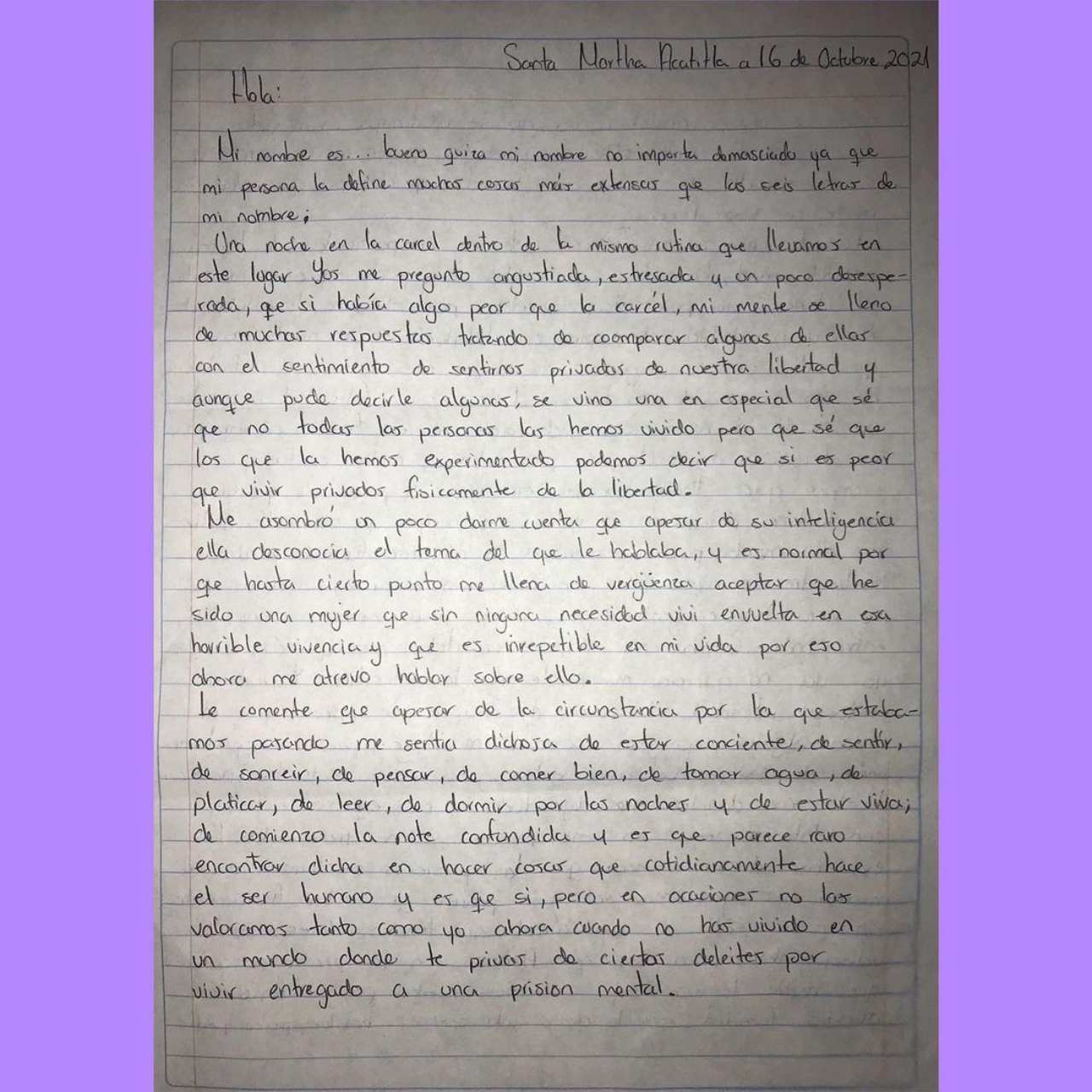 YosStop carta reclusas