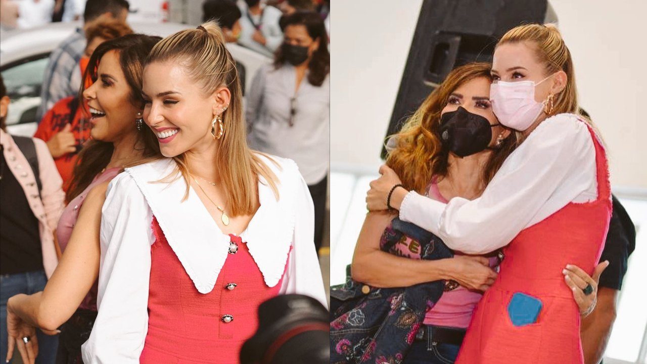 Mariana Rodriguez invita Gloria Trevi ninos