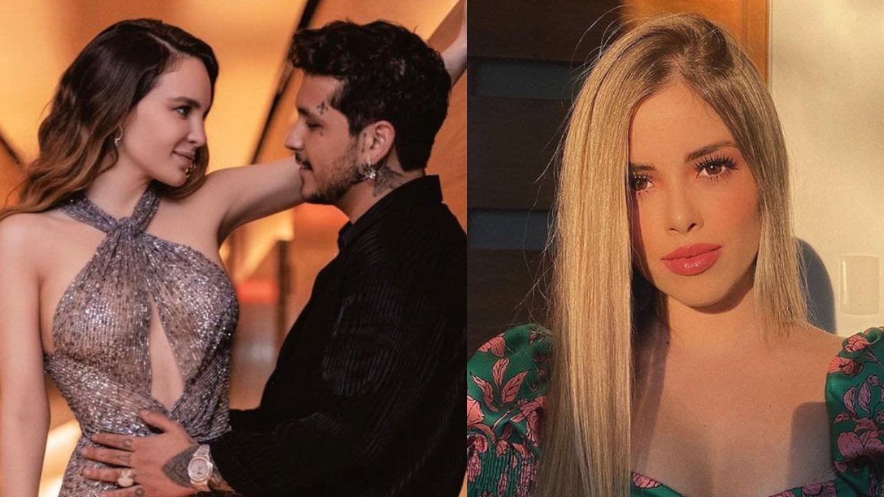 Belinda coqueteo con Nodal frente exnovia