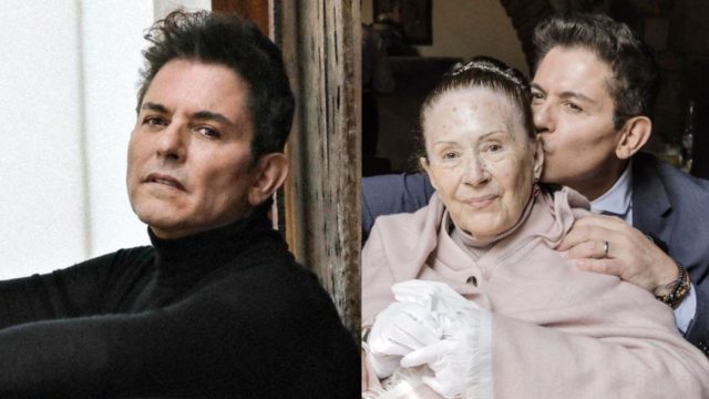Ernesto Laguardia de luto muerte mama