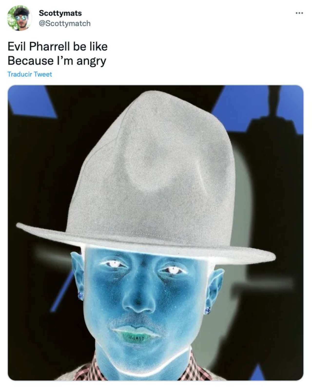 meme evil be like pharrell malo