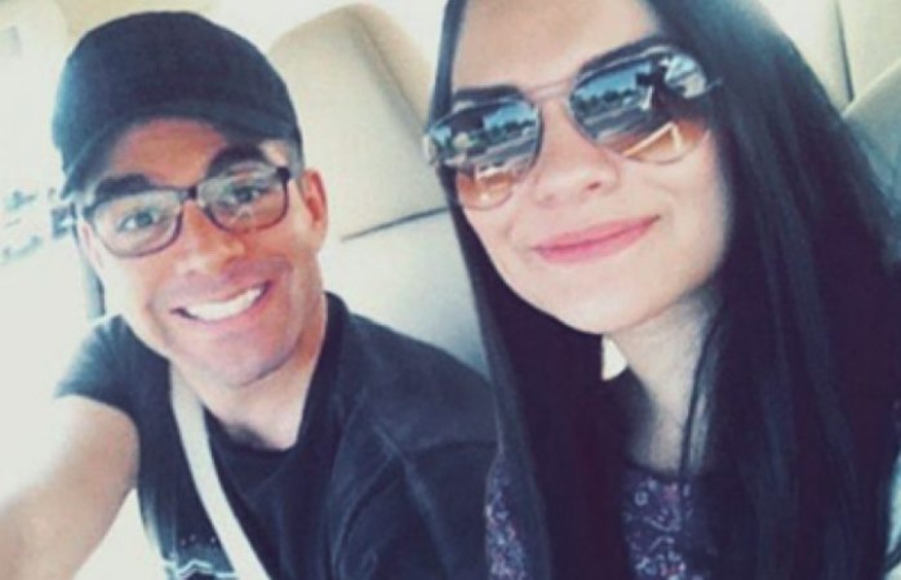 Hija Omar Chaparro con su papa