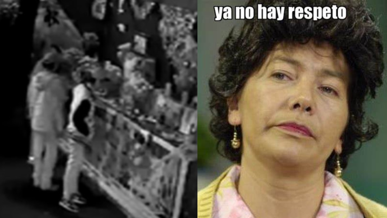 Jovenes roban ofrenda dia de muertos