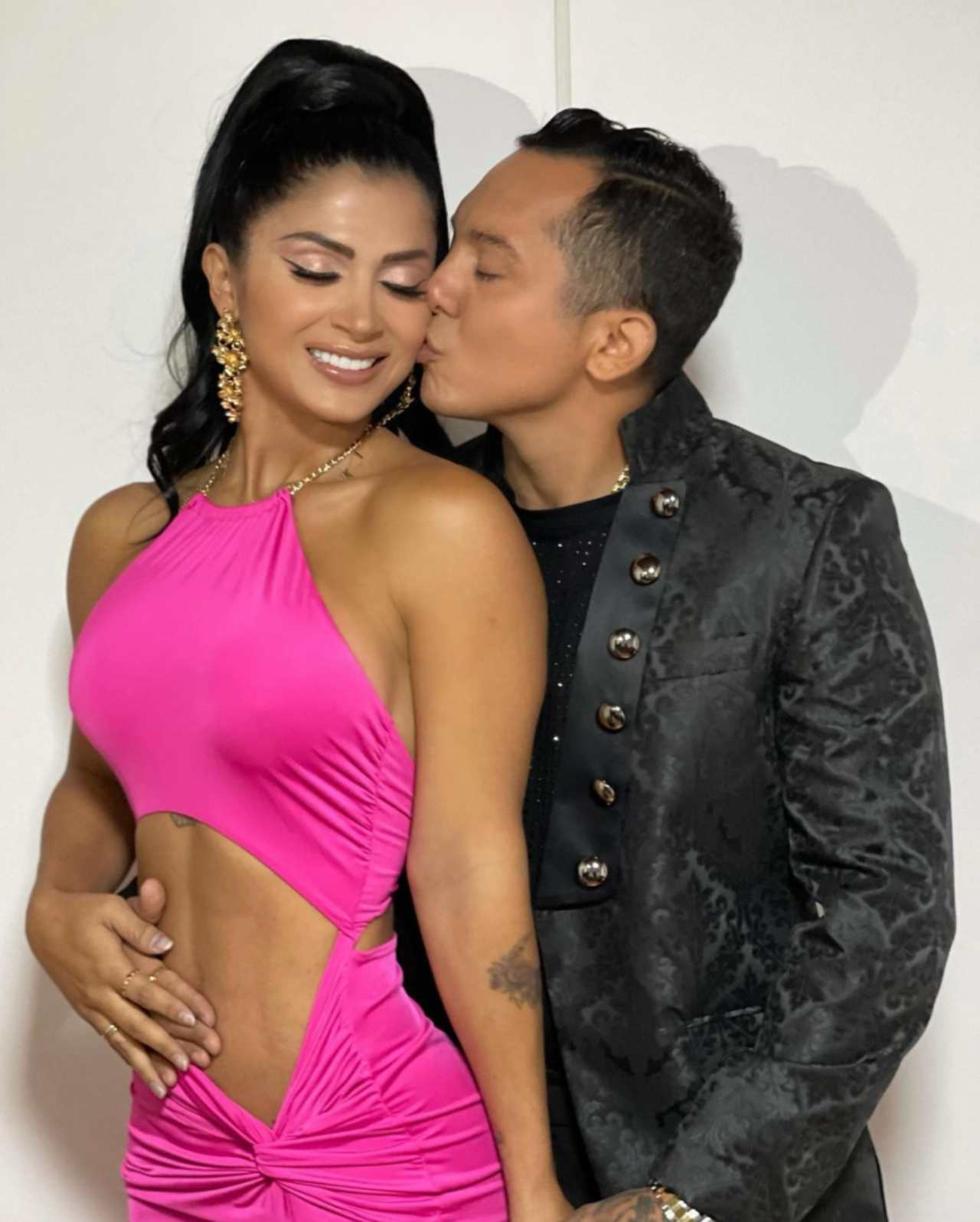 Edwin Luna y Kimberly Flores