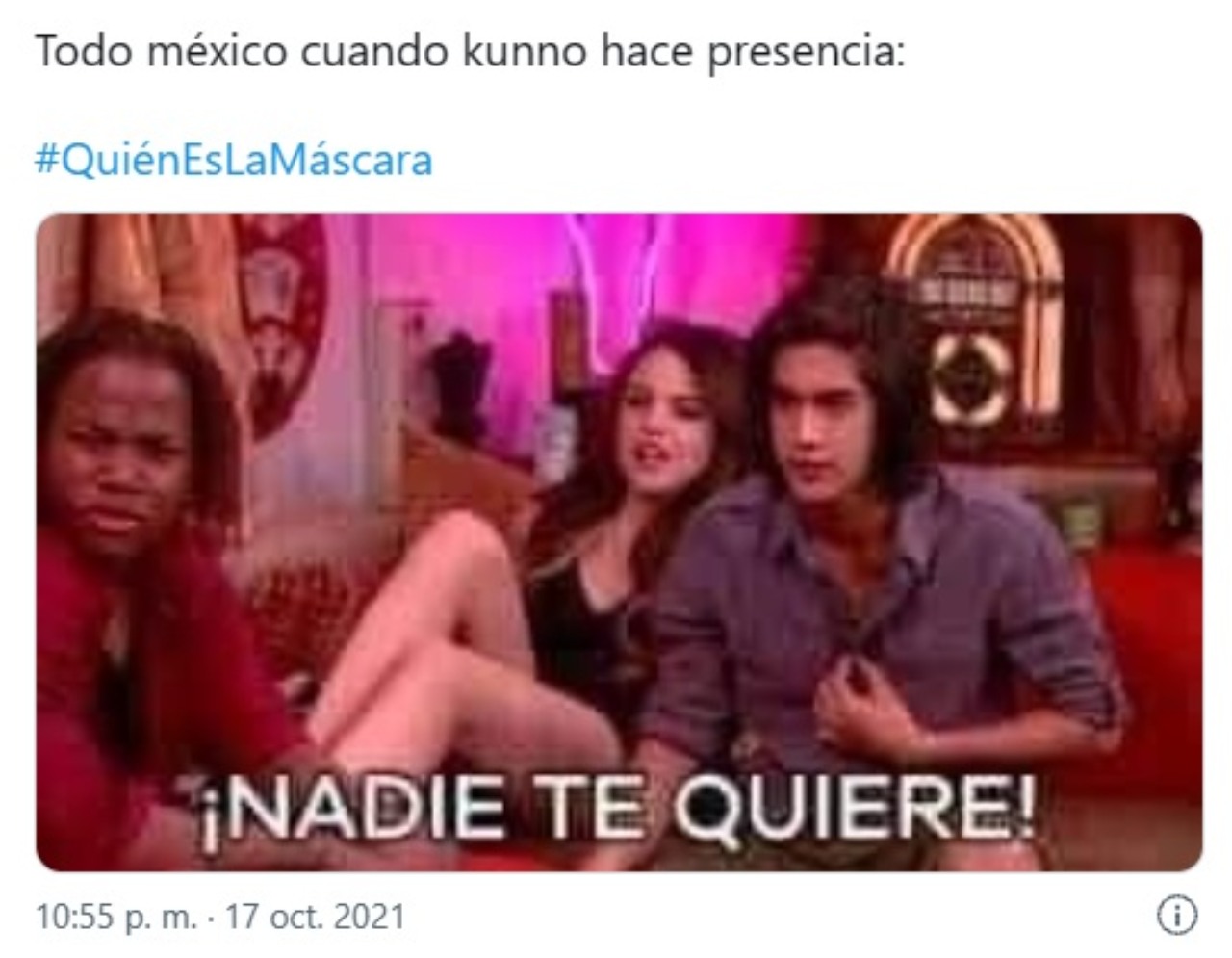 Nadie te quiere Kunno como caperuza